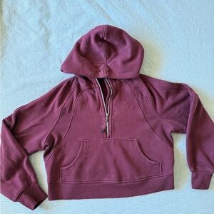 Lululemon Scuba burgundy Hoodie